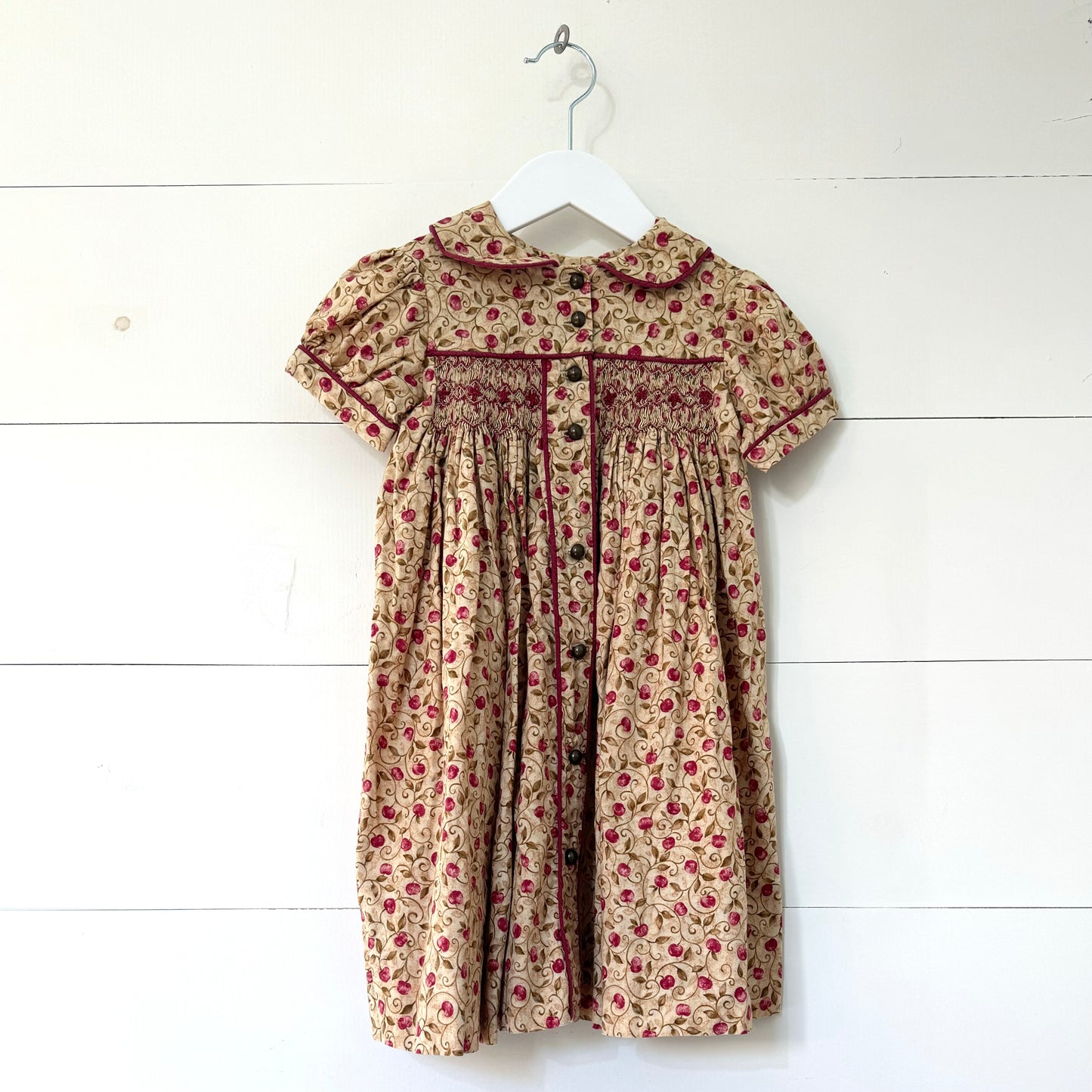 Apple Smock Dress (4-5y)