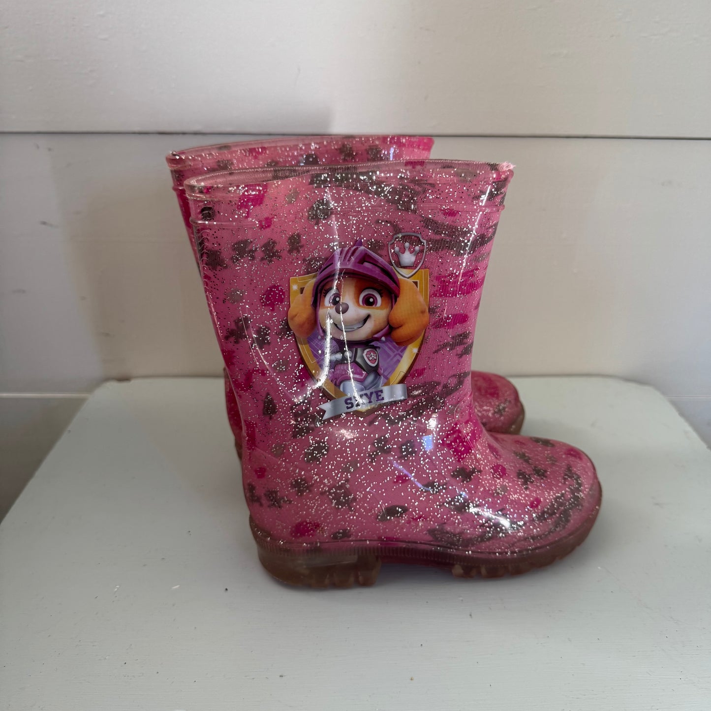 Light Up Gumboots US8