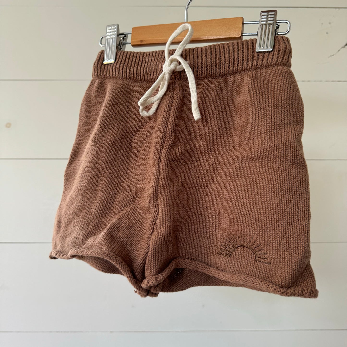 Chocolate Knit Set (12-18m)