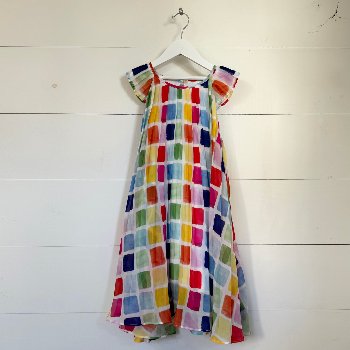 Colour Block Dress (6-7y)
