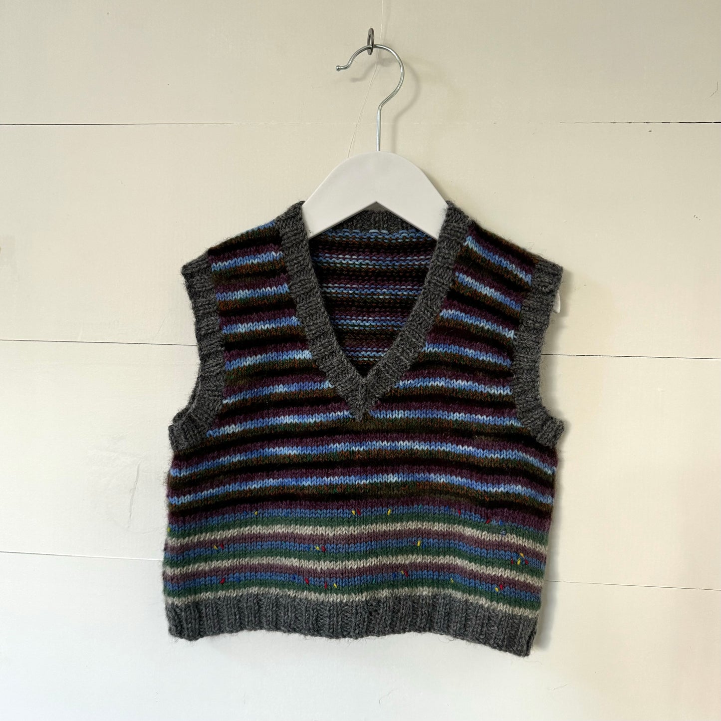 Hand Knitted Vest (18m-2y)
