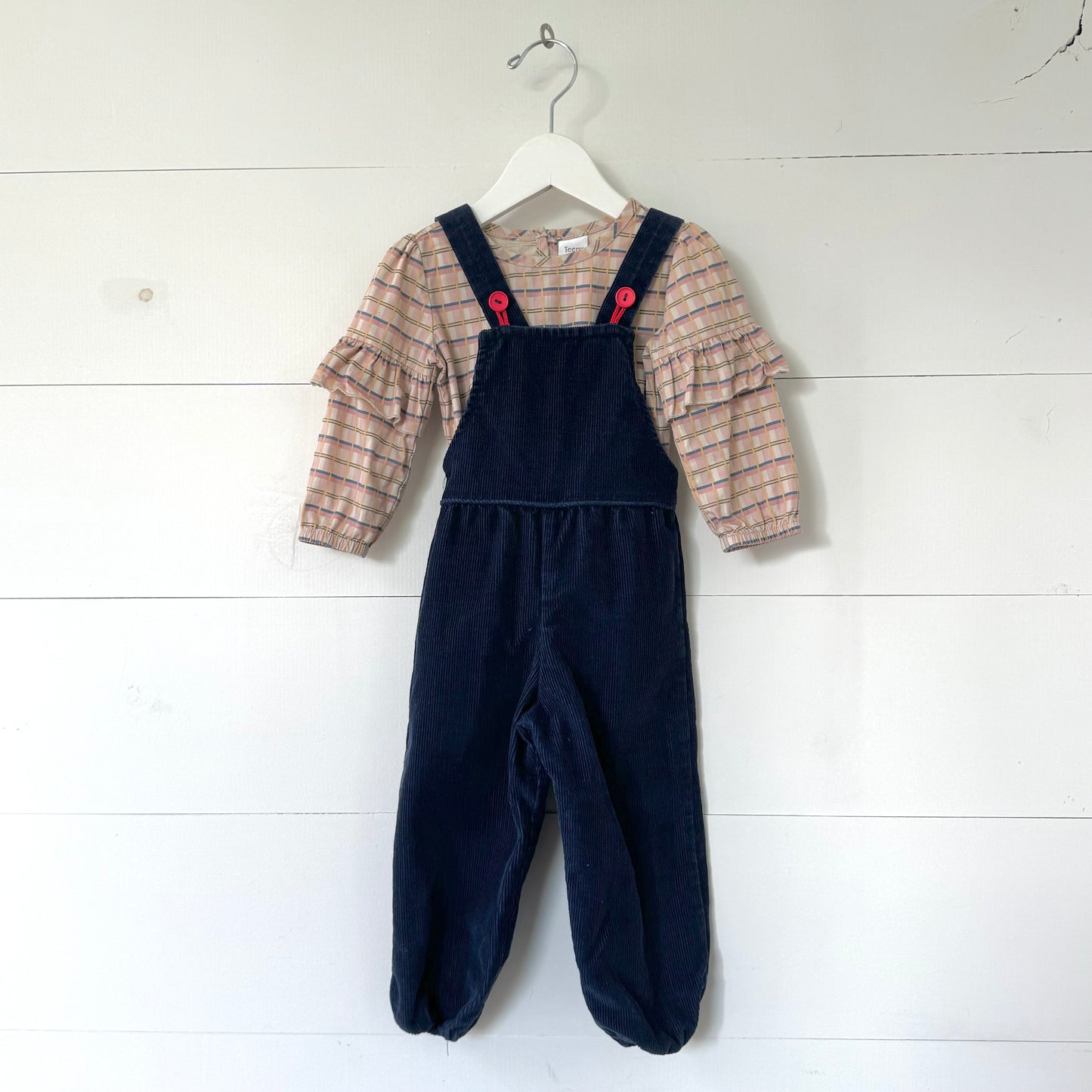 Tartan Frill Blouse (1y)