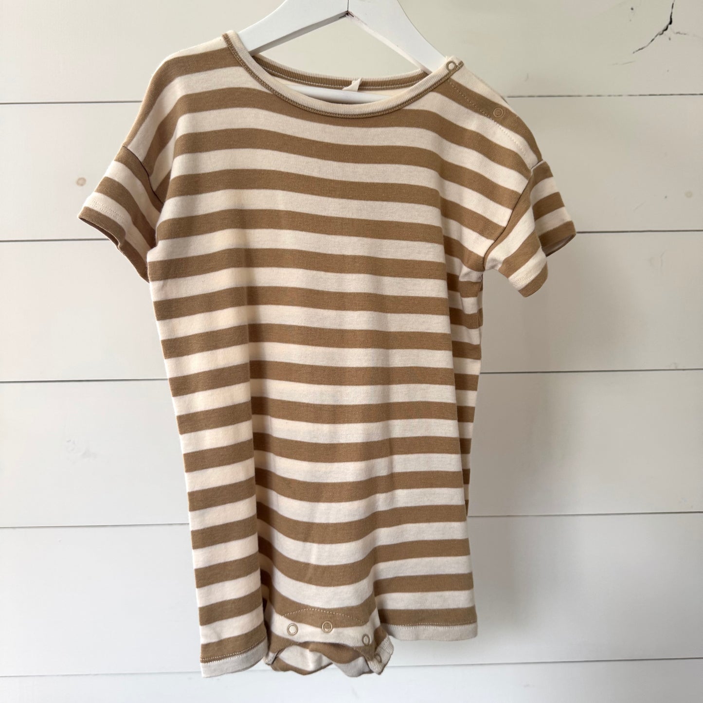 Organic Zoo Gold Sailor Romper (1-2y)
