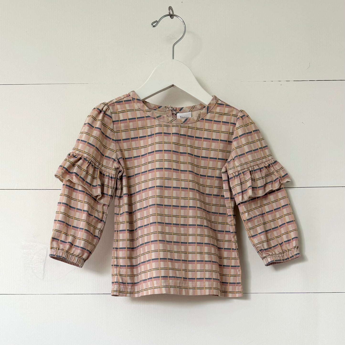 Tartan Frill Blouse (1y)