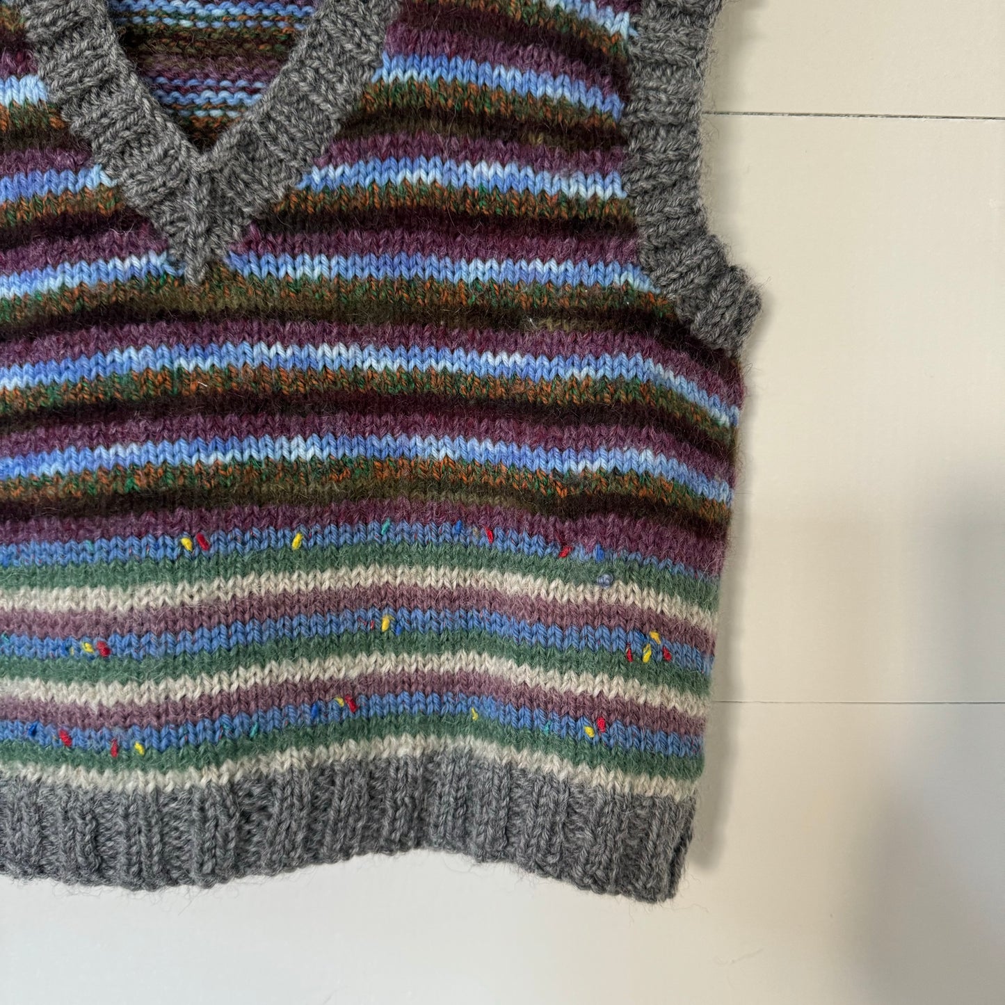 Hand Knitted Vest (18m-2y)
