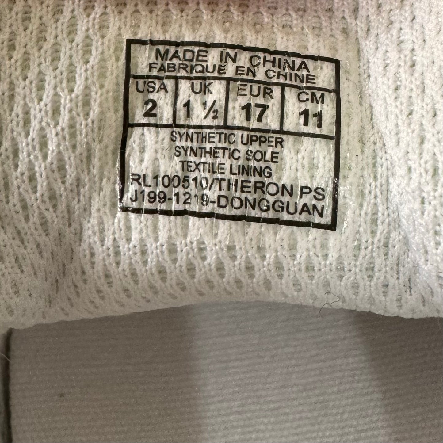 Polo Ralph Lauren Shoes (US2 EU17)