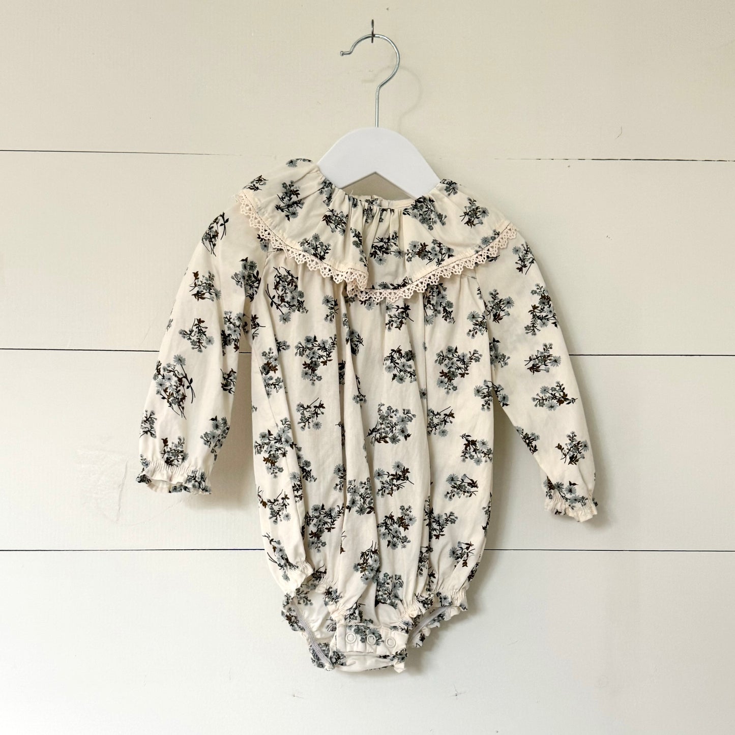 Frill Collar Romper (12m)