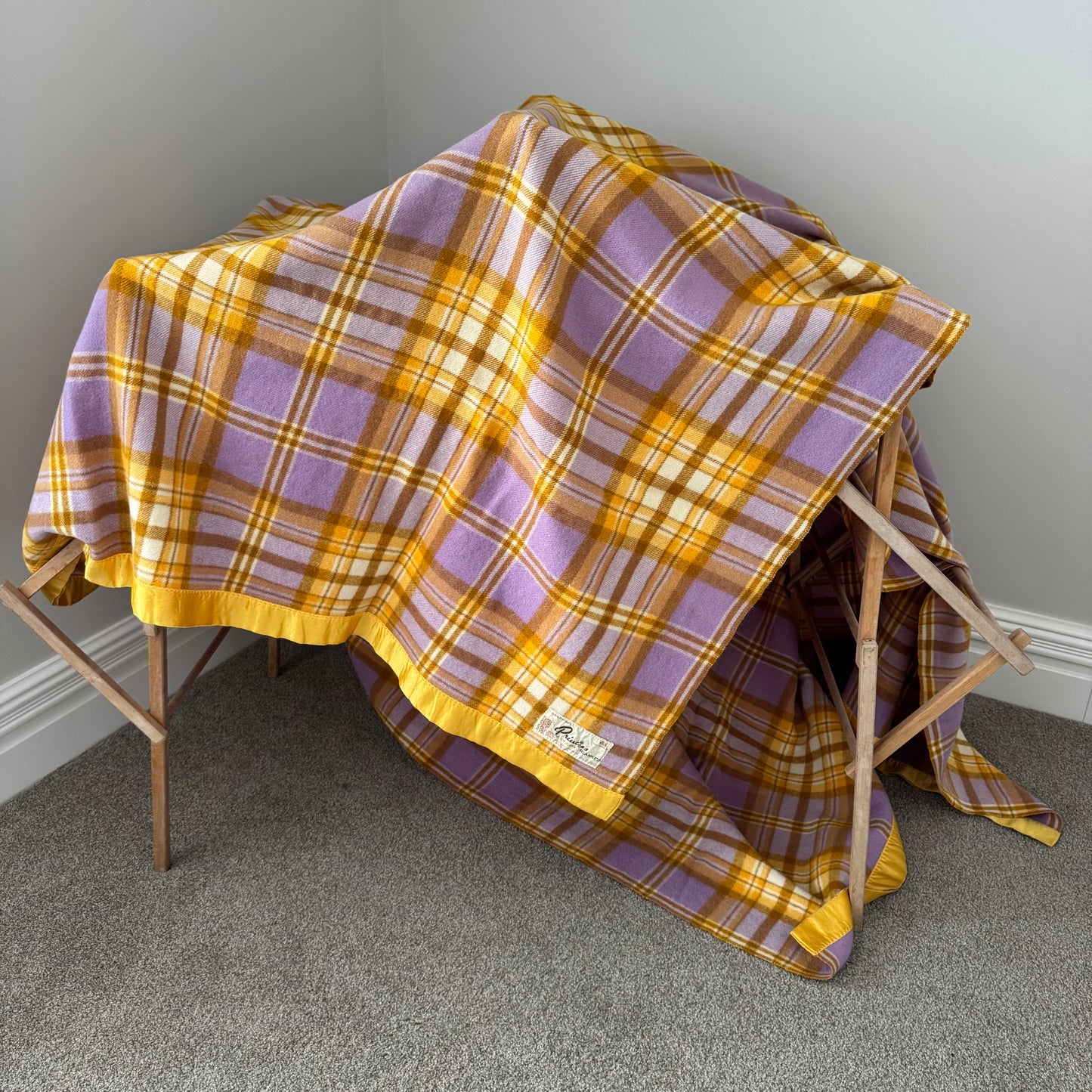 Retro NZ Wool Blanket