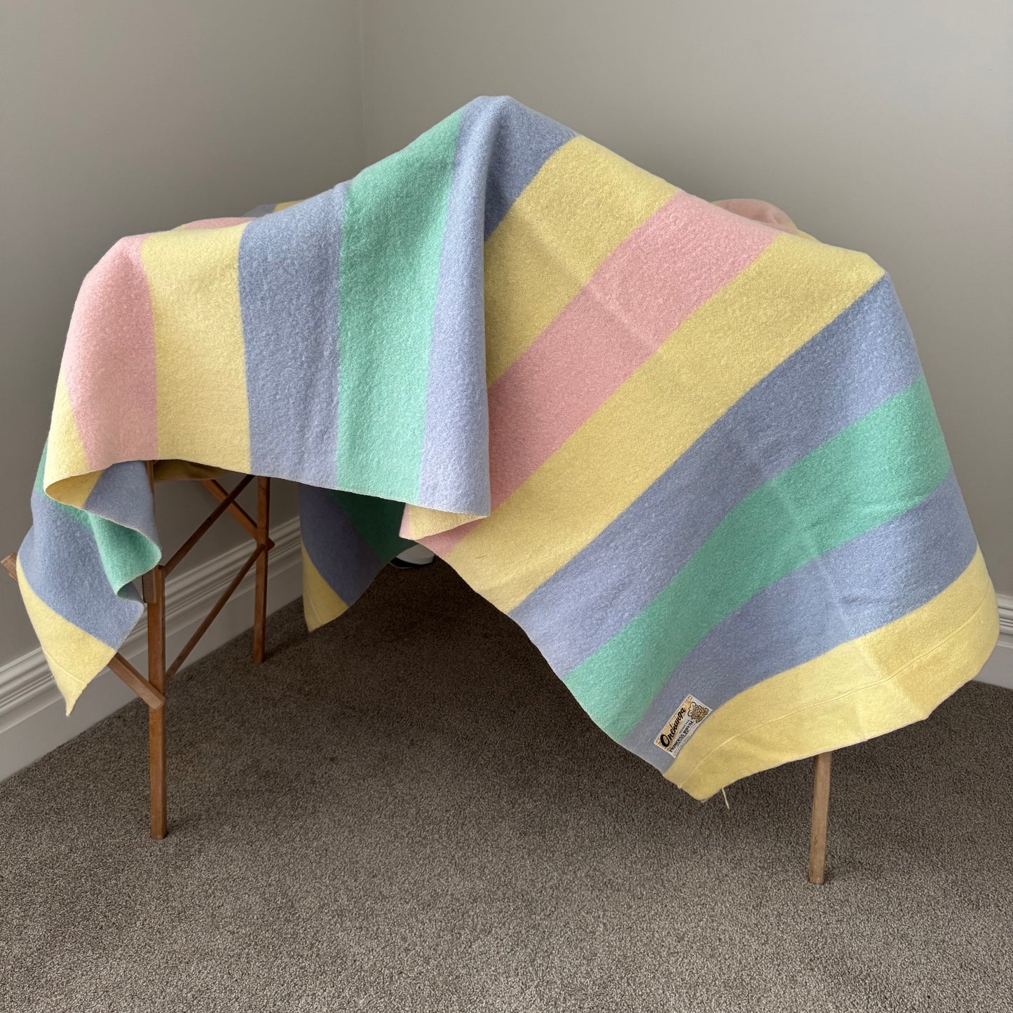 Retro NZ Wool Blanket
