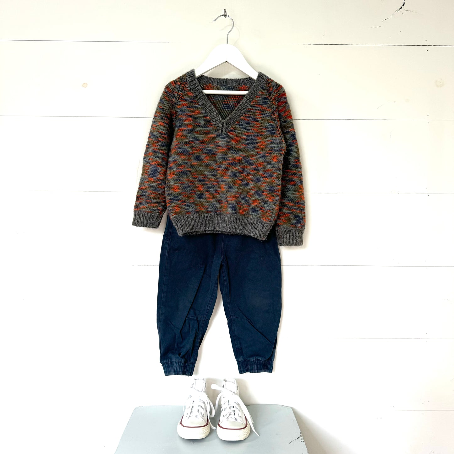 Speckled Woollen Knit Jumper