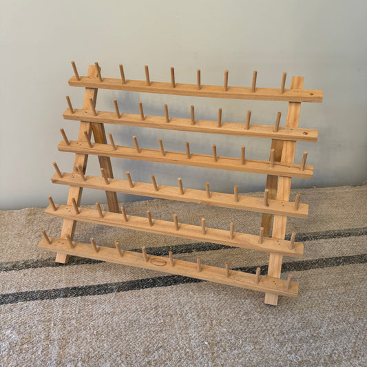 Vintage Pine Semco Spool Holder