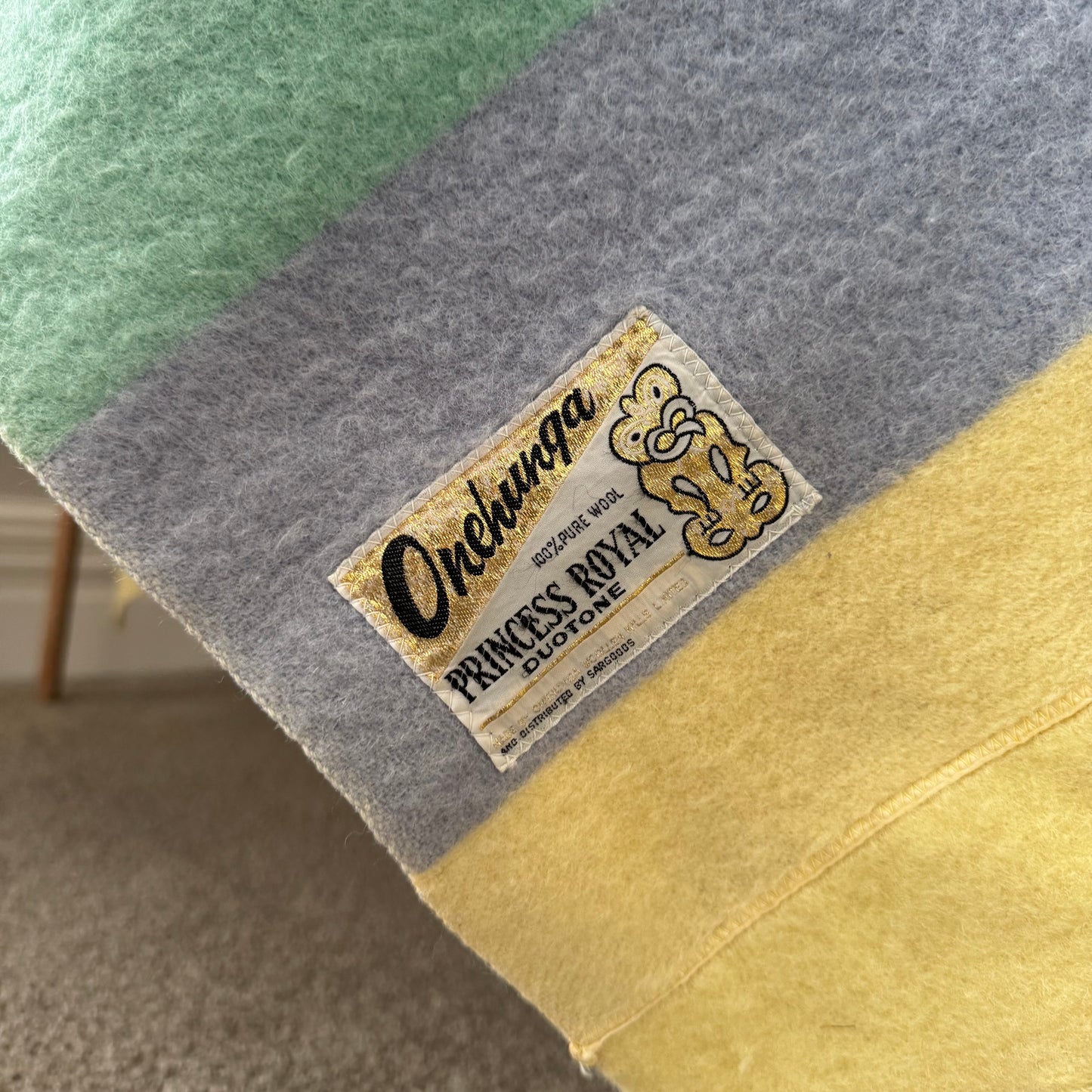 Retro NZ Wool Blanket