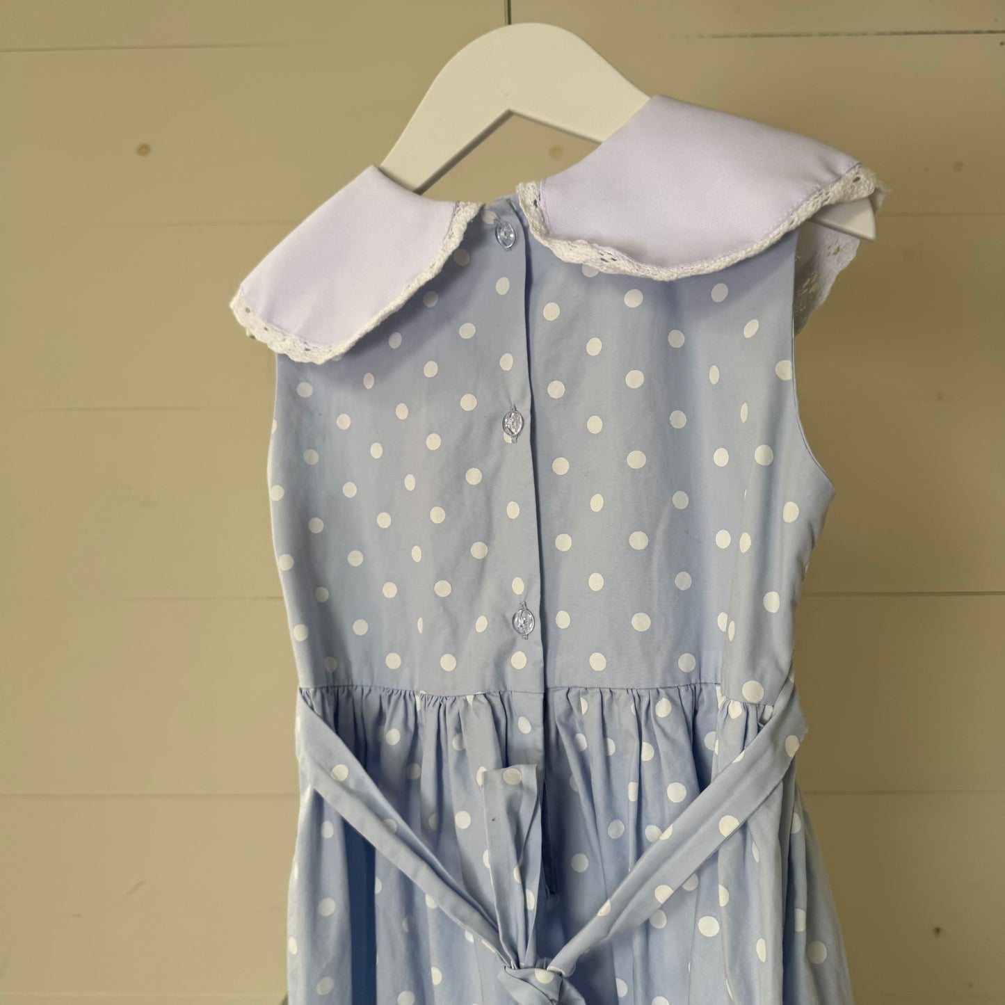 Blue Polkadot Dress (5y)