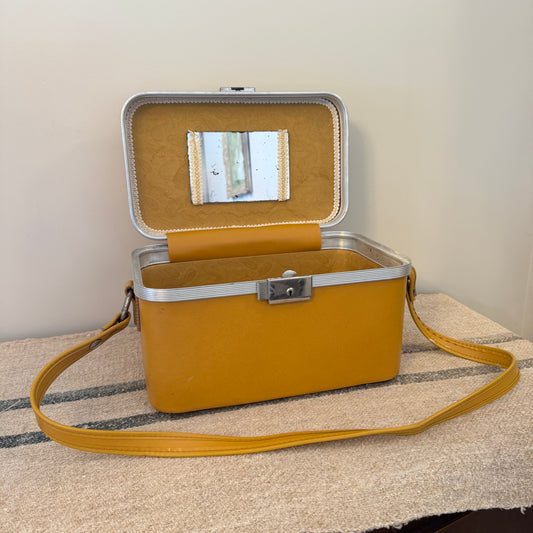 Mid-century Vanity Case - Mustard