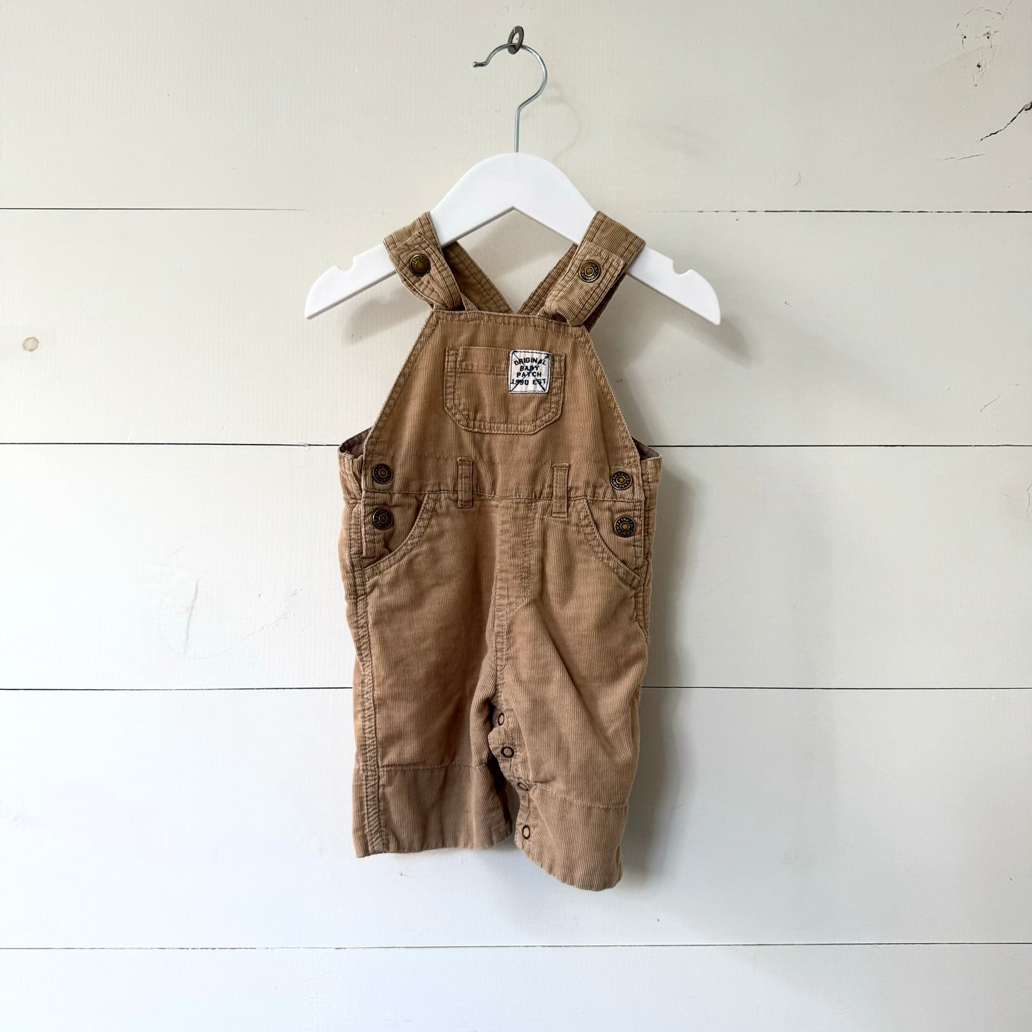 Pumpkin Patch Overalls (0-3m)