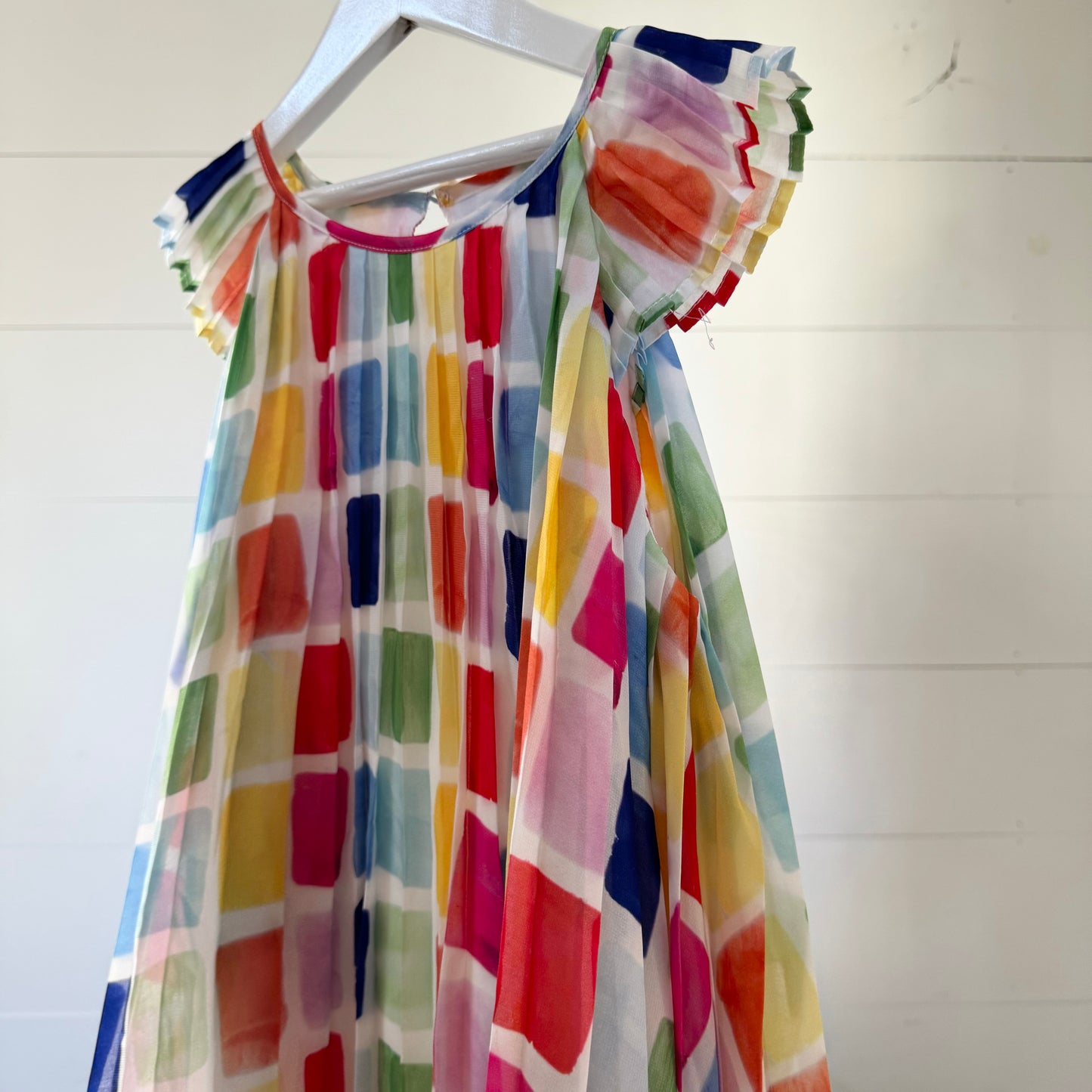 Colour Block Dress (6-7y)