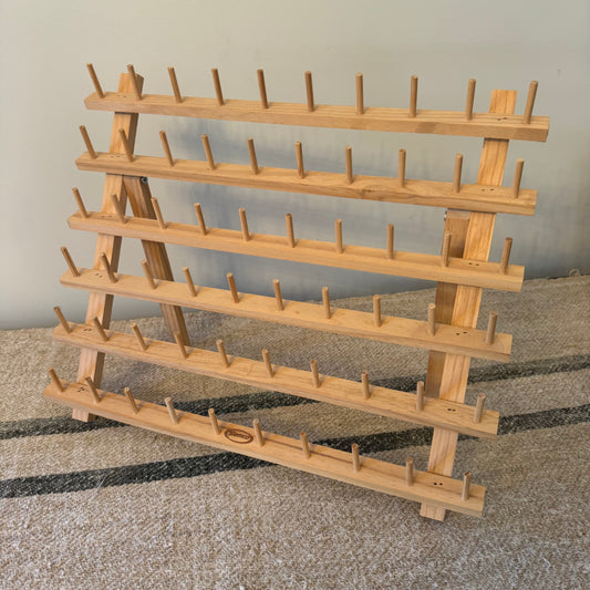Vintage Pine Semco Spool Holder