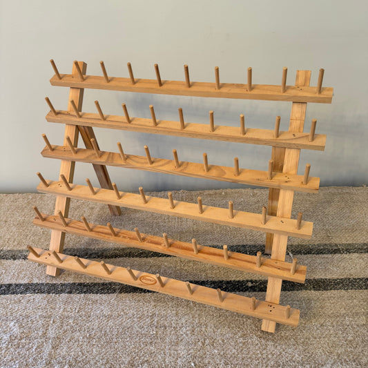 Vintage Pine Semco Spool Holder