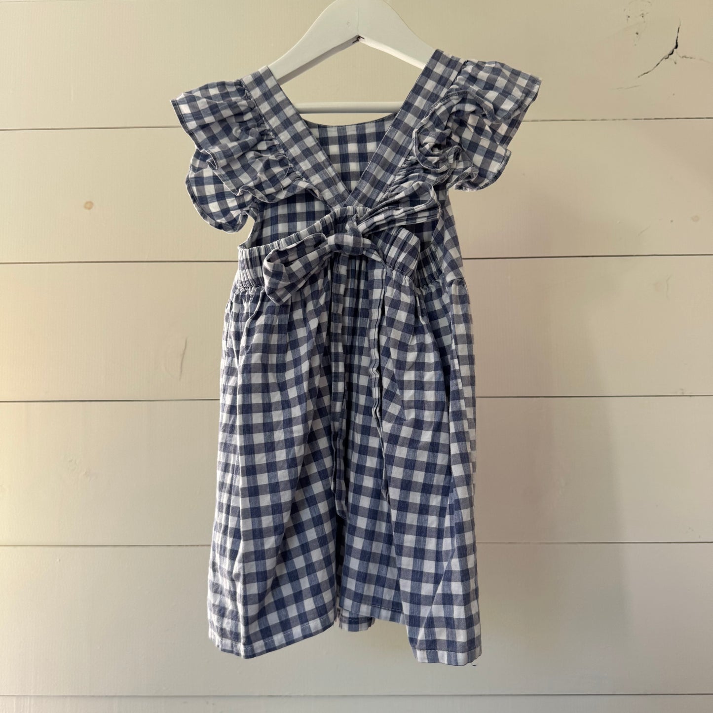 Blue Gingham Dress (2/3y)