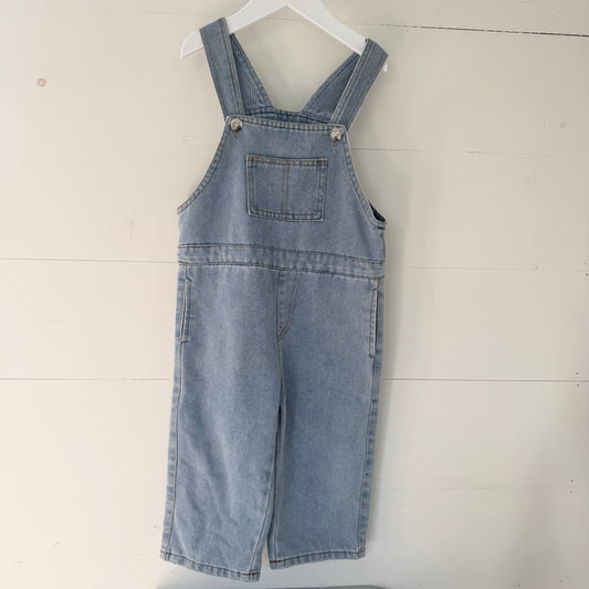 Oversized Denim Dungarees (