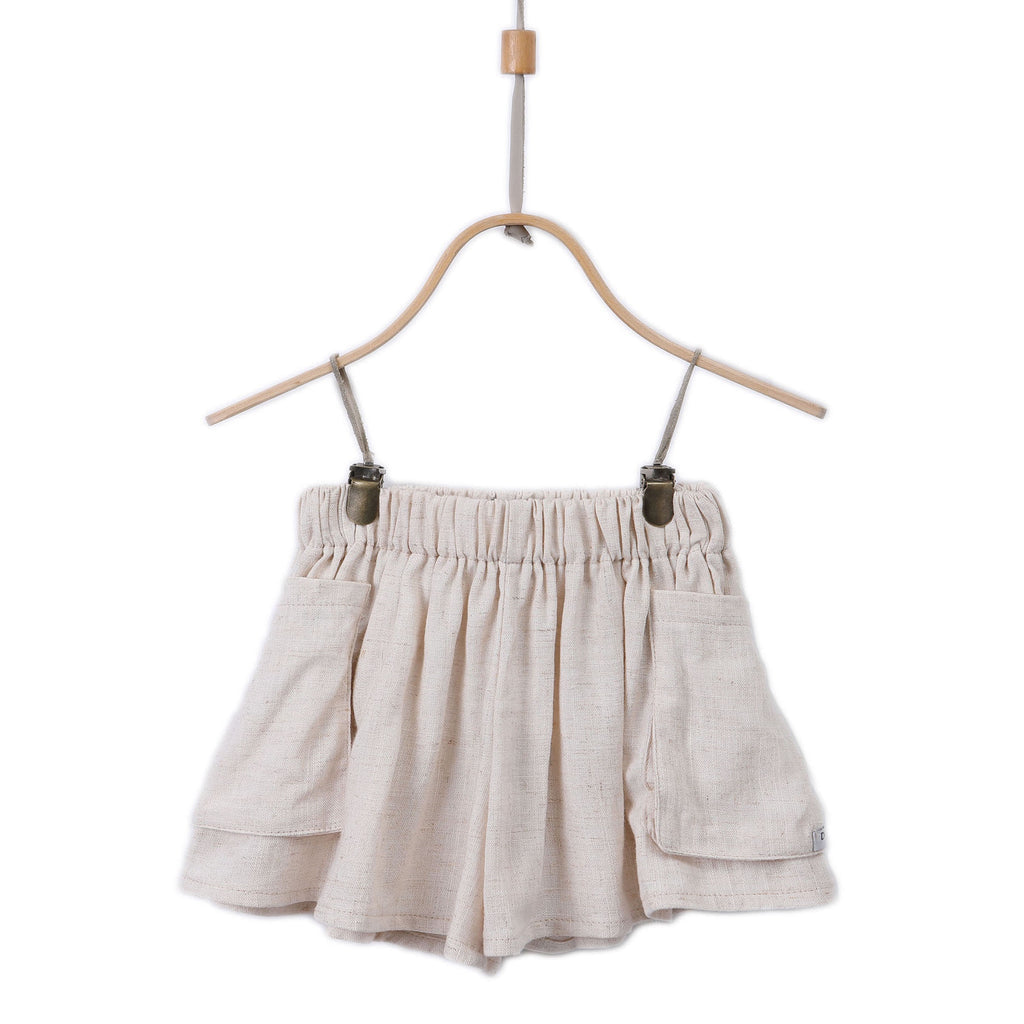 Linen Culotte Shorts (2-3y)