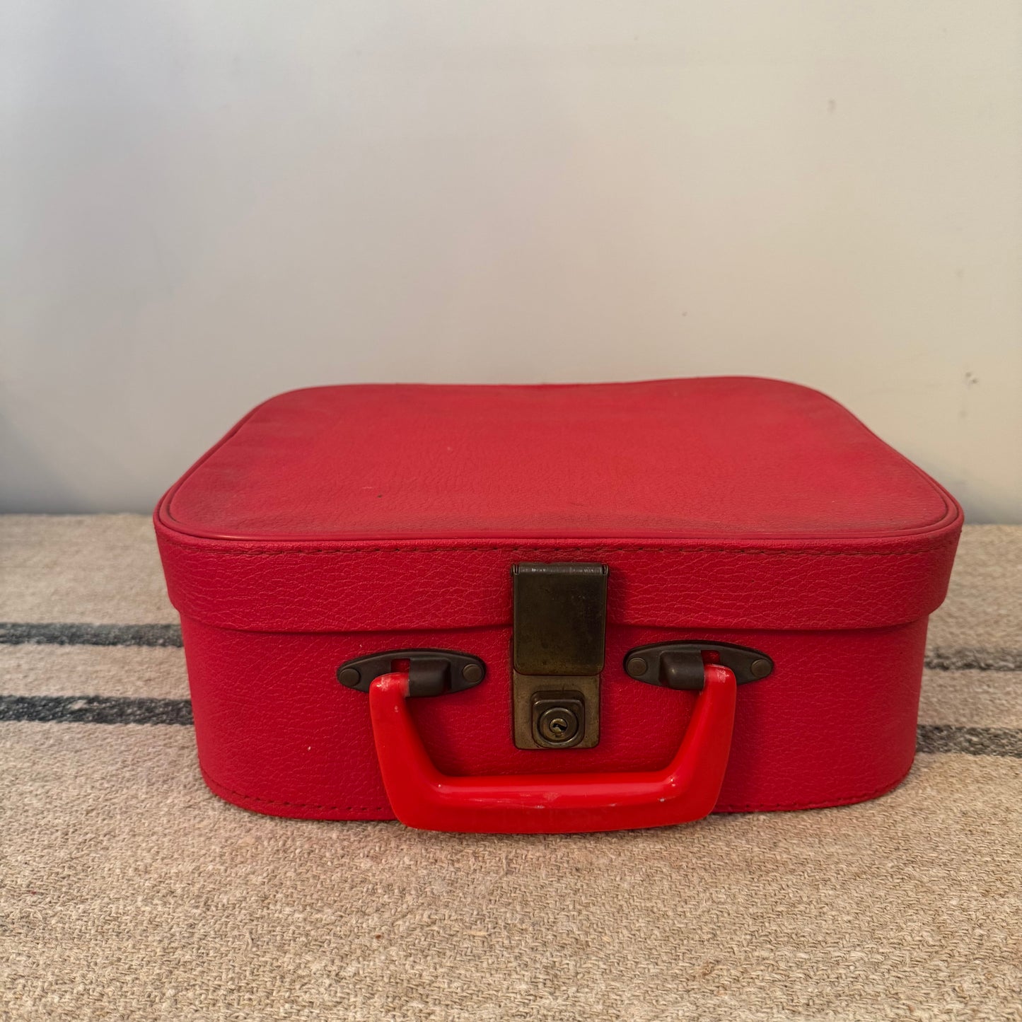 Mid-century Vanity Case - Red