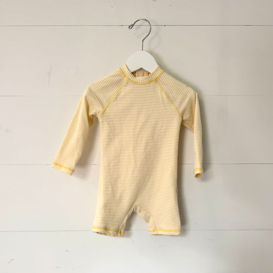Yellow Stripe Togs (12m)