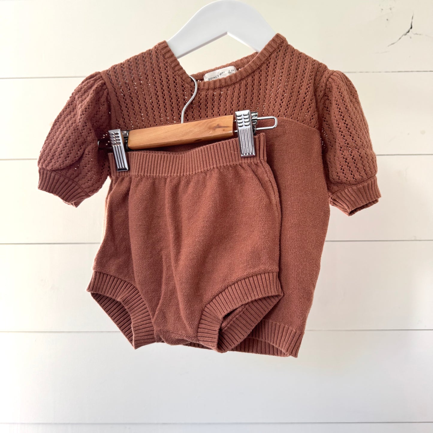 Quincy Mae Pointelle Set (2-3y)