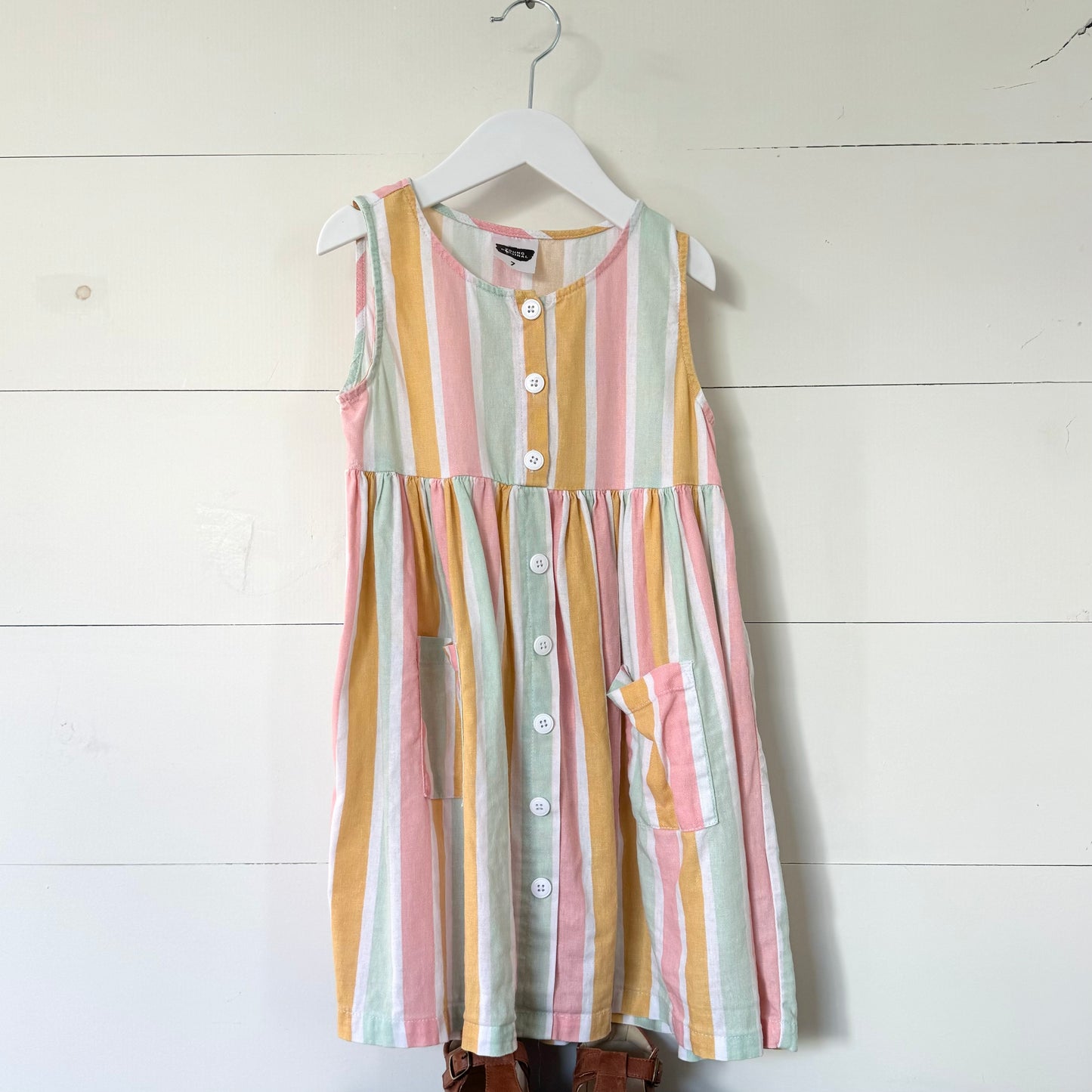 Bright Stripe Dress (7y)