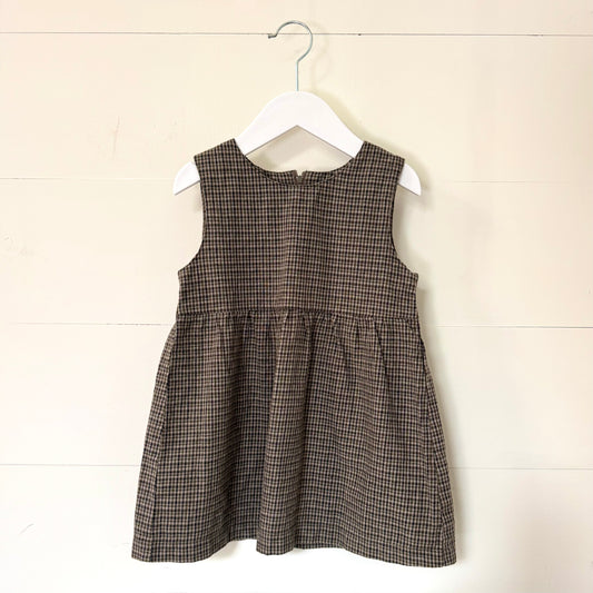 Plaid Shift Dress (2-3y)