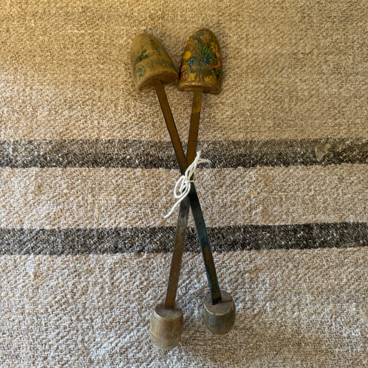 Vintage floral shoe tree