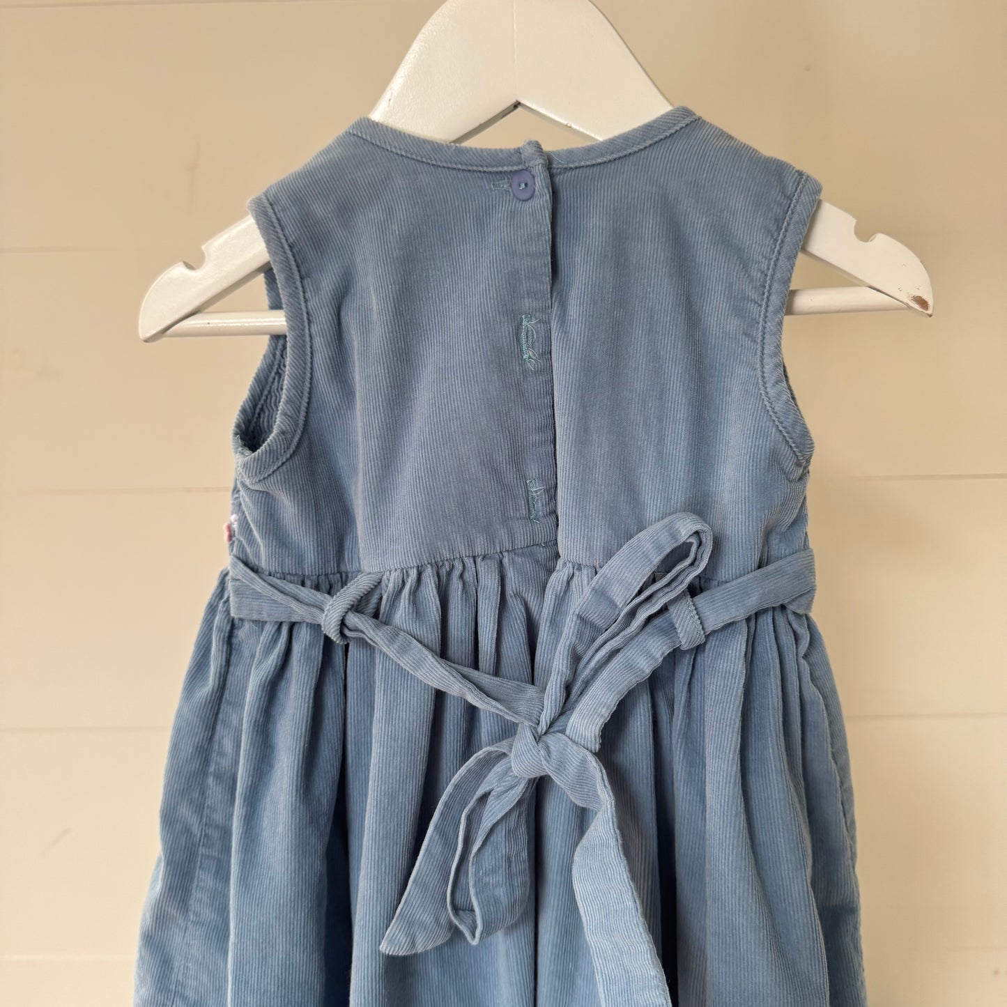 Blue Smock Dress (18-24m)