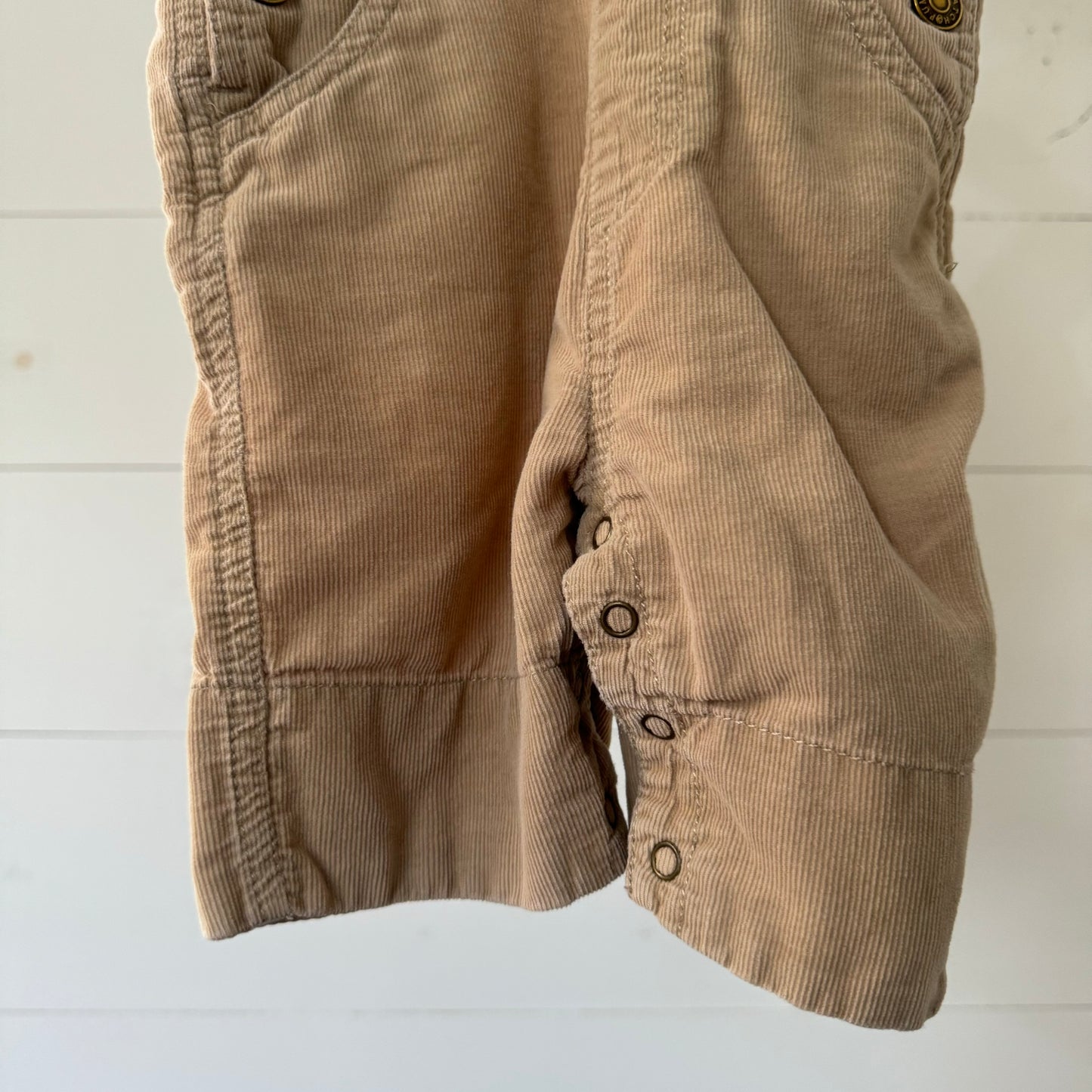 Pumpkin Patch Overalls (0-3m)